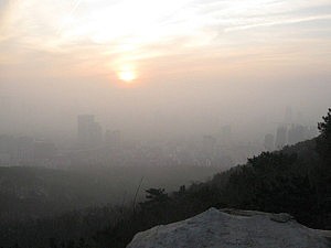 im Januar auf dem Fushan