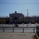 Der Bahnhof von Ulan Bator, unweit von meiner Wohnung entfernt