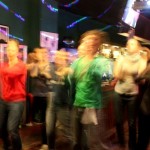 Dancing-Time in der Burton-Bar