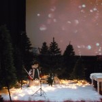 Weihnachtsstimmung am dritten Adventssamstag im Black Box Theatre