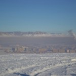 Hier entgegen kein Traum, sondern Smog über der Stadt. Furchtbar. In den Höhen haben wir die frische Luft genossen