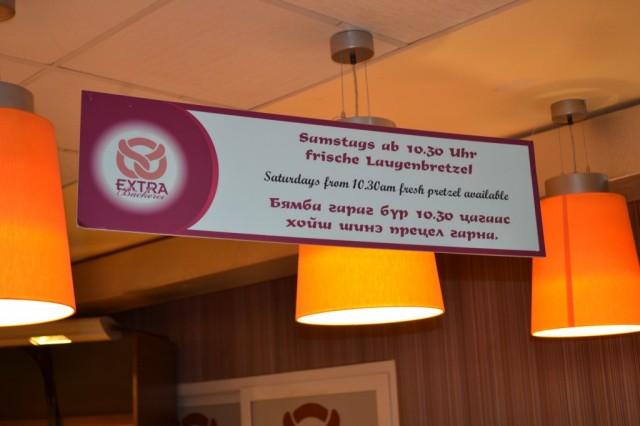Leckere Laugenbrezen und vieles mehr gibt es in der deutschen Bäckerei