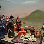 Im Macao-Museum wurde die Geschichte des Landes mit Figuren nachgestellt