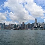 Willkommen in Hongkong - die Sonne scheint