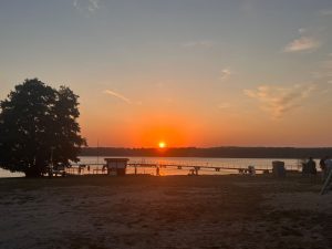 Sonnenuntergang am See