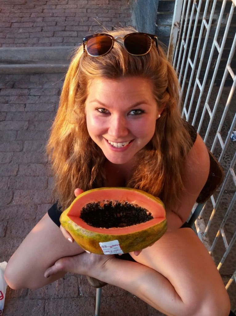 Papayaprobe - die erste!