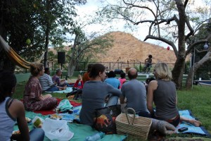 Picknick Gartenkonzert