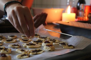Plätzchen backen in der Villa