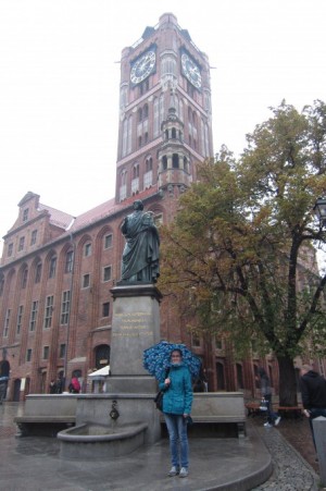 Nikolaus Kopernikus muss man in seiner Geburtsstadt einfach einen Besuch abstatten.... 