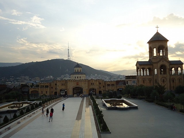 Blick über Tbilissi Blick über Tbilissi