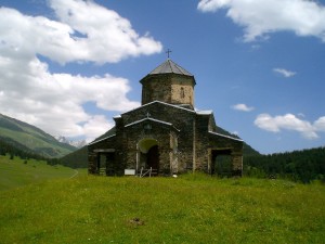 Kirche in Tuschetien