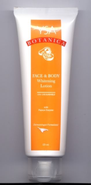YSAPapayaLotion