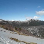 Blick auf das Tal, woher wir kamen