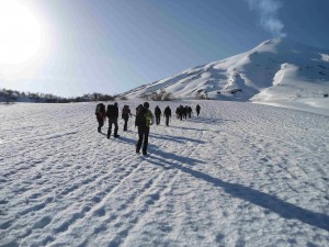Der Beginn einer 6 stündigen Tour