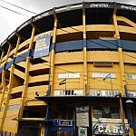 Das Stadion "La Bombonera" des Fußballclubs "Boca Juniors"