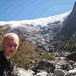 "Bosque Encantado", ein Gletscher im Hintergrund