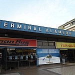 Ankunft am Terminal