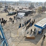 Kontrollen am Eingang