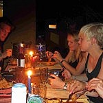 Ein romantisches Candle-Light-Dinner in San Juan