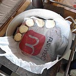 Mit Plastiktüten zudecken und darüber die Chapaleles und die Milcaos legen