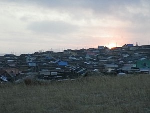 Typische Wohnsiedlung