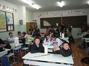 Die Aufregung ist ansteckend