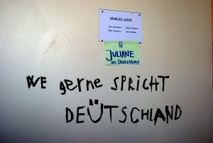 Tür des deutschen Kabinetts