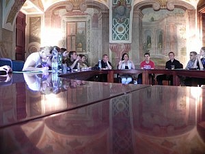 Treffen mit der Vorsitzenden der jüdischen Gemeinde Prag, Foto by Vojtech