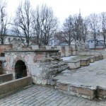 Ruine der vormals größten Synagoge Rigas