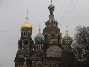 Blutskirche in St Petersburg