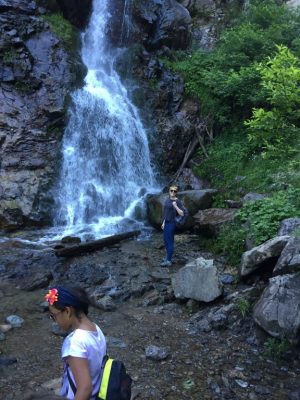 Wanderung zum Wasserfall