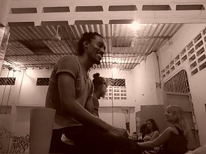 Im Kulturhaus Ciudad Móvil