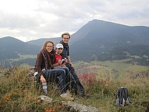 Am Ende der Wanderung. Foto: Gabriela Zikrayova