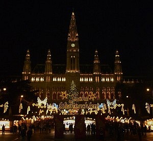 Weihnachtsmarkt am Wiener Rathaus