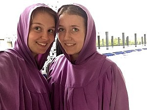 Beim Besuch der Nationalmoschee