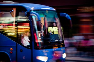 Bus auf Nanjing Lu