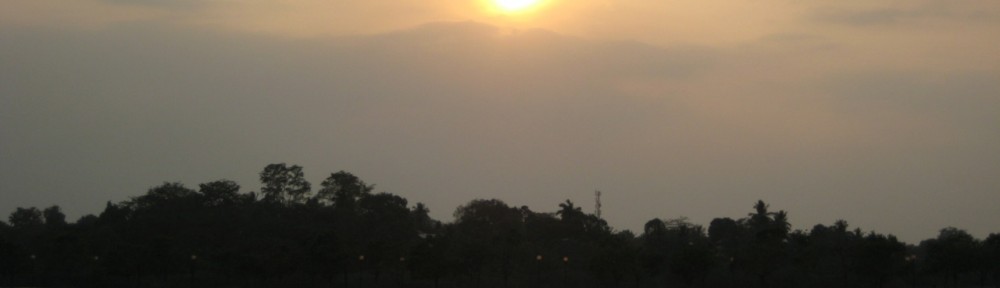 Diyawanna Lake vor dem Sonnenuntergang