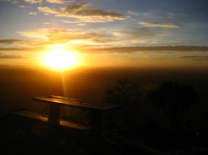 traumhafte Sonnenuntergänge gab es jeden Abend