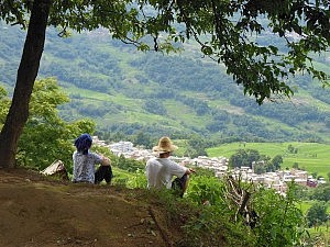 Eines meiner Lieblingsbilder... Die beiden saßen einfach da und haben sich leise unterhalten. Was für eine Idylle!