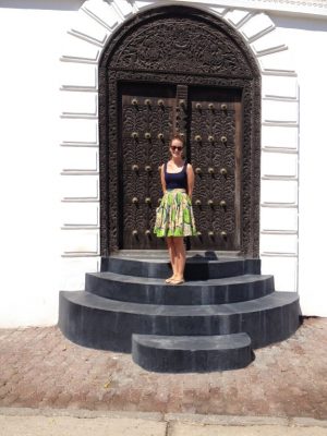 In Stonetown, Sansibar. Dort gibt es überall diese wahnsinnig schönen Türen!!