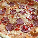 Eine estnische Pizza