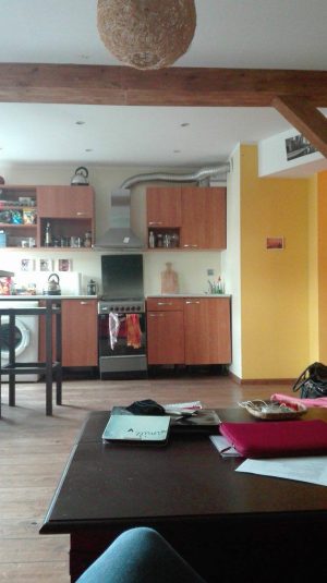 Unsere Wohnung in Kadriorg (=Katherinental), bunt, hell und direkt neben einem dem Kadriorg-Park