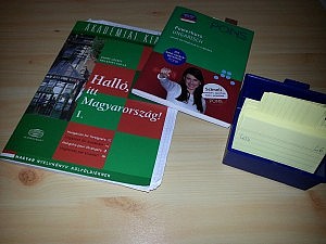 So lerne ich Ungarisch: Mit zwei Büchern und Karteikarten