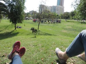 Eine der vielen Pfadfindergruppen