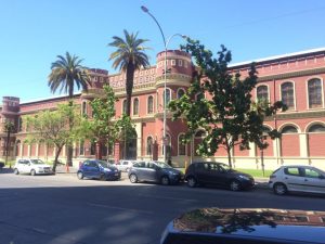 Ein schönes Gebäude auf unserem Weg