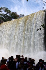 Wasserfall "ganz rechts"