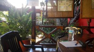 Freiluft-Klassenraum