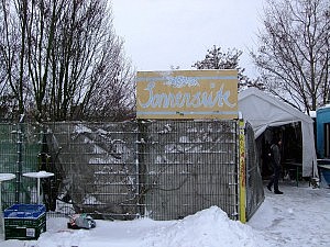 Die Sonnenseite des Lebens: Endlich habe ich sie gefunden, hier am Mauerpark in Berlin!