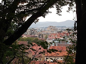 Auf dem Weg zur Burg
