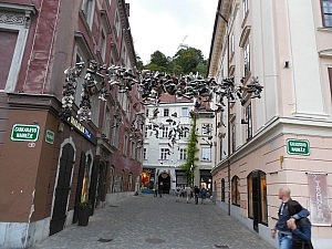 Schuhe von Erasmus-Studenten